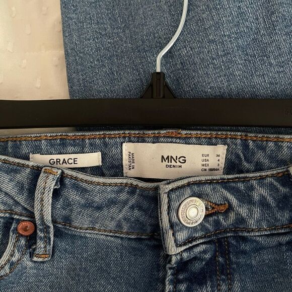 MANGO Crop Slim-Fit Grace Jeans - Picture 7 of 10